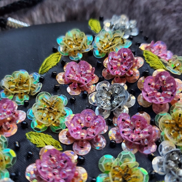 Valerie Stevens beaded clutch purse - Picture 2 of 5